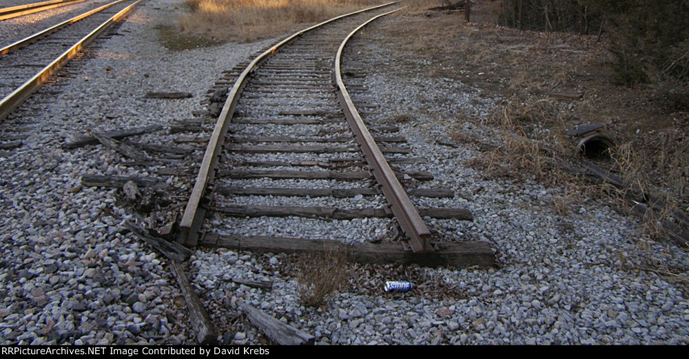 Former MKT freight siding.